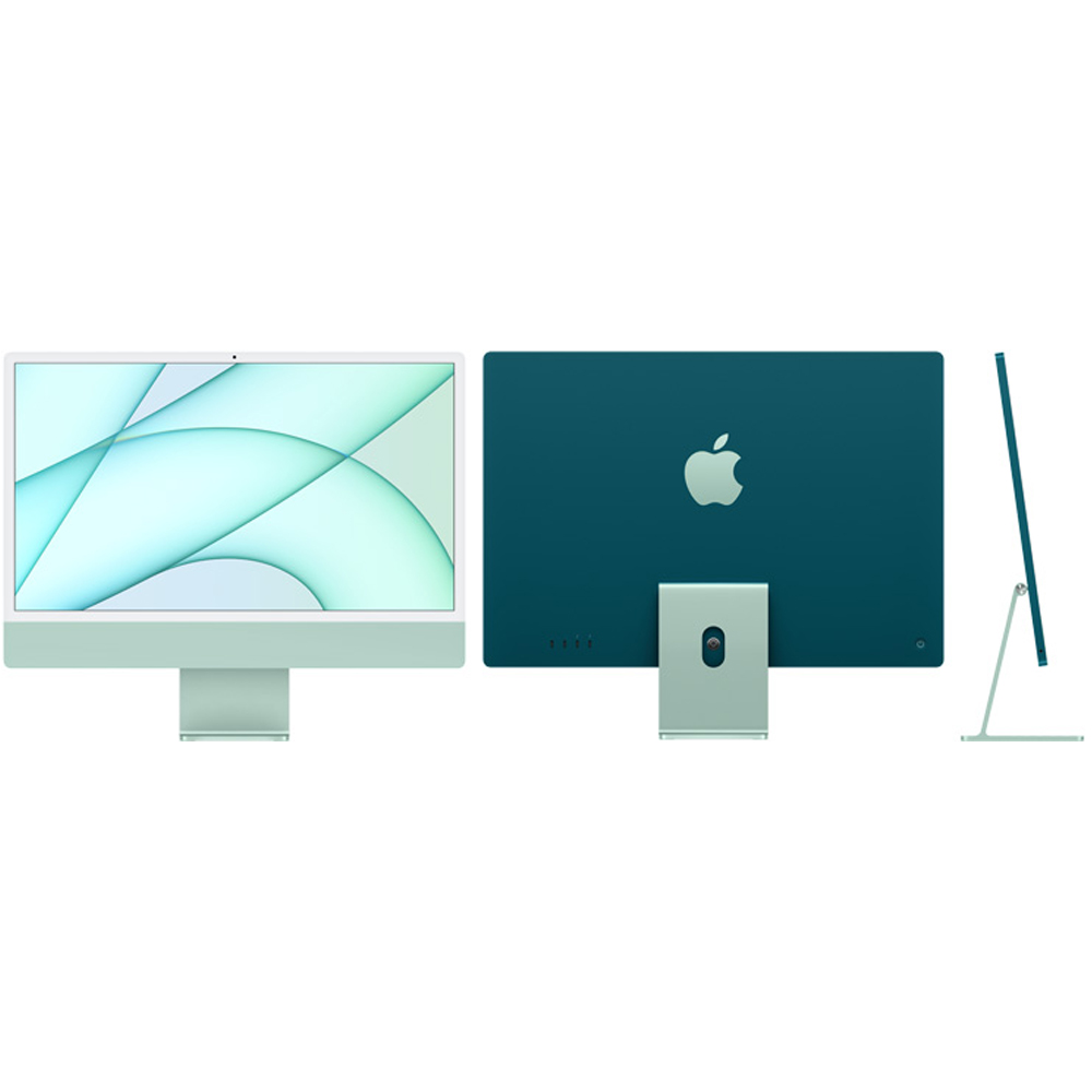 Apple 24-inch iMac With Retina 4.5K Display: Apple M3 Chip with 8‑core CPU  and 8‑core GPU, 256GB - Green