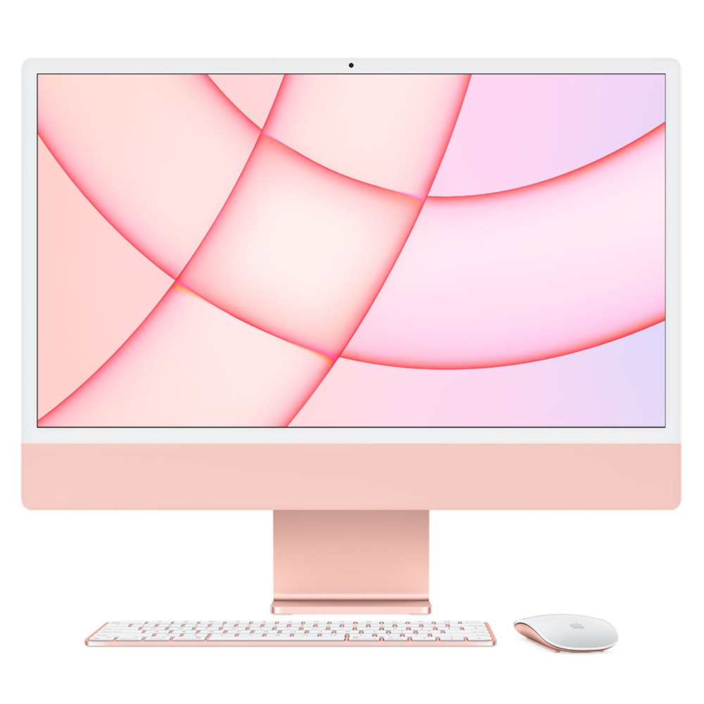 24-inch iMac with Retina 4.5K display: Apple M3 chip with 8‑core CPU and  10‑core GPU, 512GB SSD - Yellow