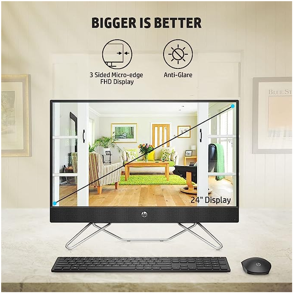  HP All-in-One 24 inch Desktop, 11th Generation Intel