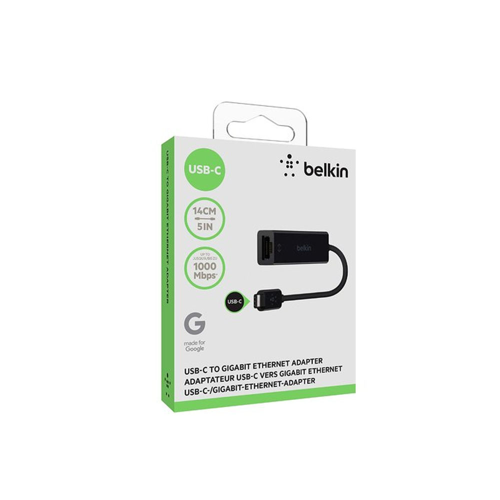 Buy Belkin Usb C To Ethernet Adapter F2cu040btblk Online At Best Price Buy Belkin Usb C To Ethernet Adapter F2cu040btblk Online At Best Price