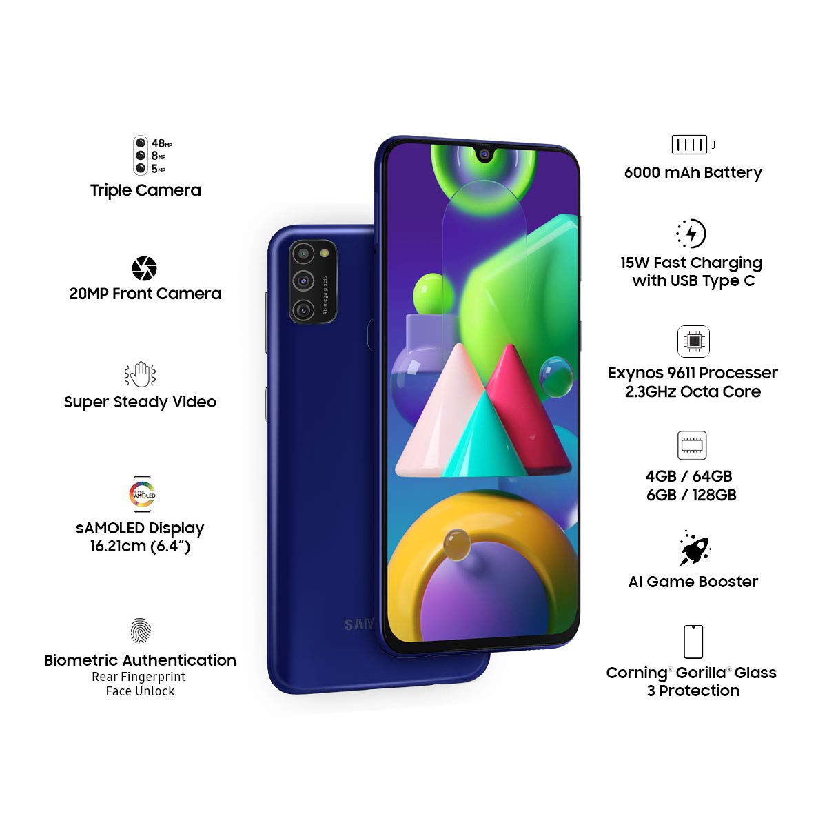 Buy Latest Samsung Galaxy M21 Midnight Blue 4gb Ram 64gb Storage Smartphone Online At Best Price In Chennai Buy Latest Samsung Galaxy M21 Midnight Blue 4gb Ram 64gb Storage Smartphone Online At Best Price In Chennai
